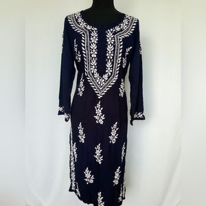 Chikankari soft Rayon  kurta